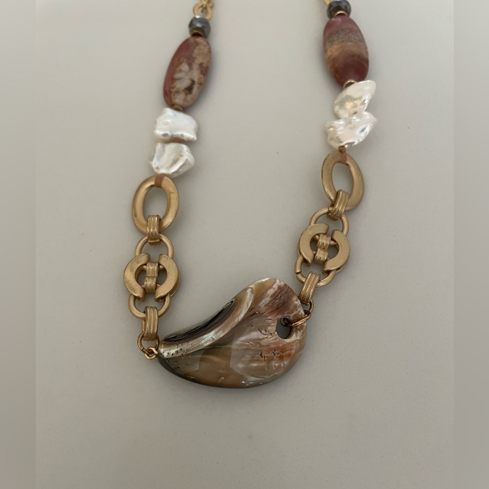 Chan Luu Abalone and Pearl Necklace - Picture 6 of 9
